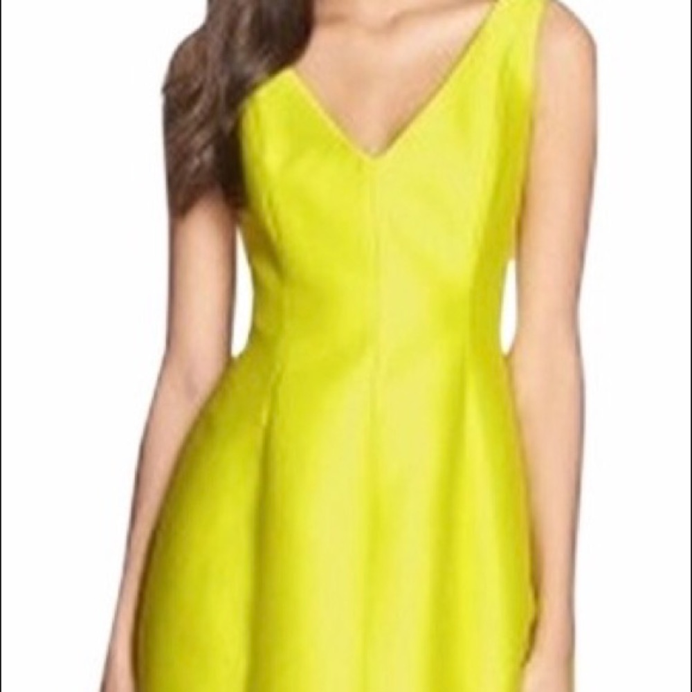 Kate Spade New York Jolt Party Dress Citron Size 0
